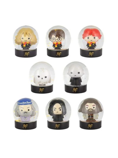 Bola de nieve misteriosa paladone harry potter 12 unidades