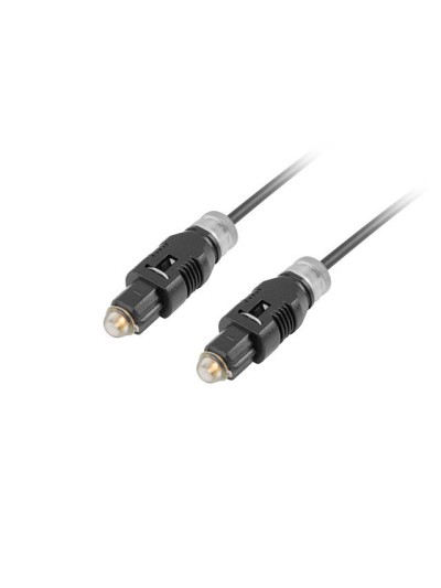 Cable toslink lanberg optico audio digital 3m negro