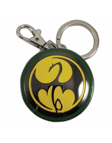 Llavero metalico semic studios marvel logo iron fist