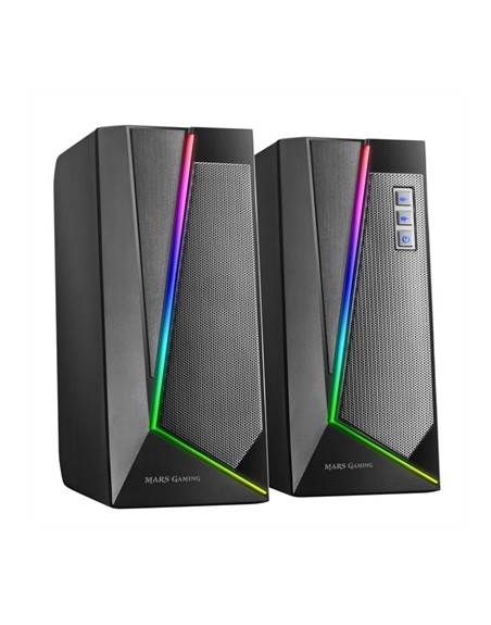 Altavoces mars gaming ms7 2.0 20w bluetooth 5.0 rgb