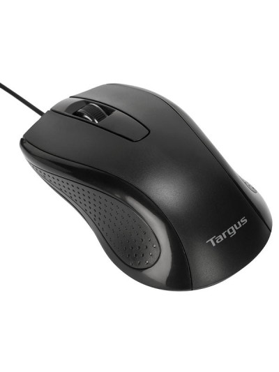 Raton optico targus usb 1000dpi antimicrobiano negro