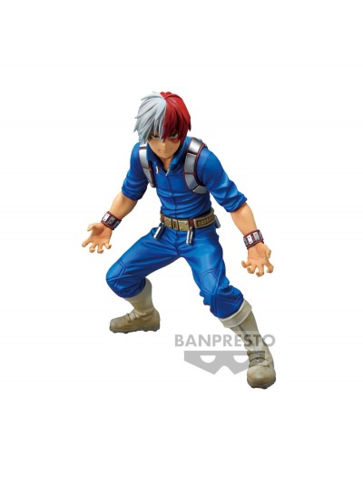 Figura banpresto chronicle super master star piece my hero academia the shoto todoroki