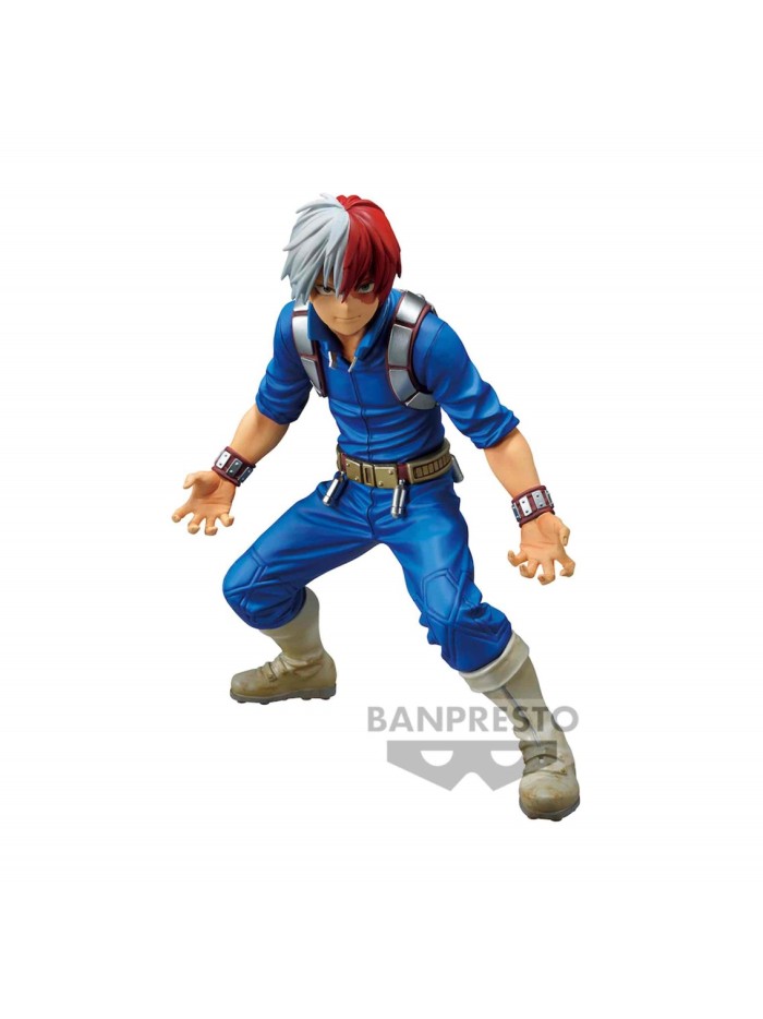 Figura banpresto chronicle super master star piece my hero academia the shoto todoroki Figura banpresto chronicle super master star piece my hero academia the shoto todoroki