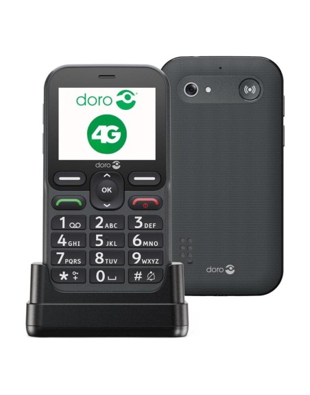 Telefono movil doro leva l10 - 2.4 pulgadas - 4g - grafito