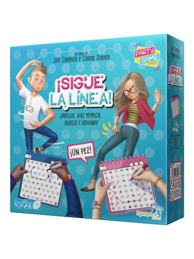 Juego de mesa ¡sigue la linea! pegi 10