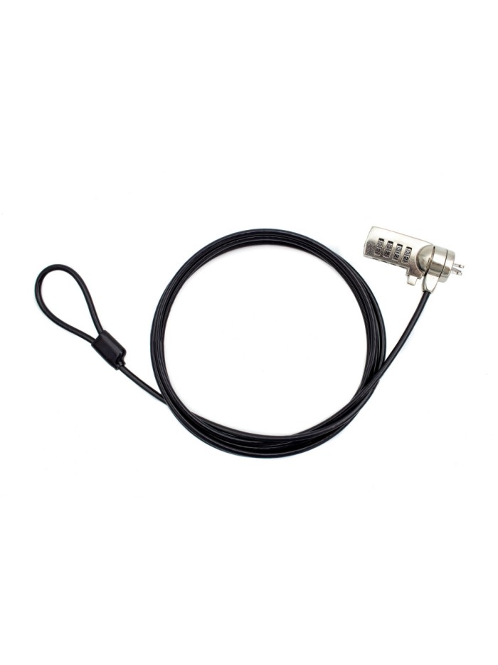 Cable seguridad para portatil nilox combinacion 4 digitos 1.5m Cable seguridad para portatil nilox combinacion 4 digitos 1.5m
