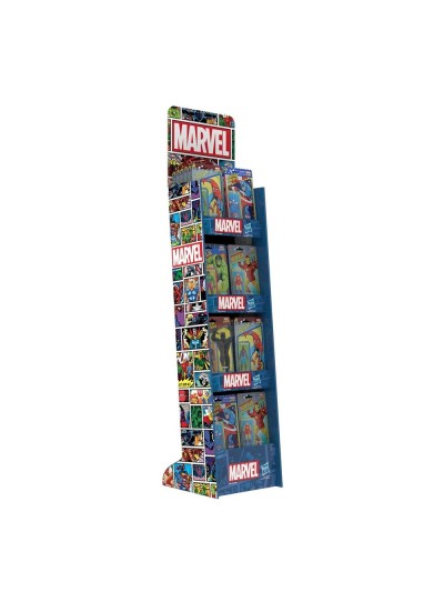 Expositor hasbro marvel retro 48 unidades 5 modelos
