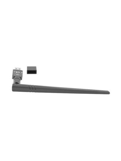 Adaptador red lanberg usb wifi 300 mb - s con antena