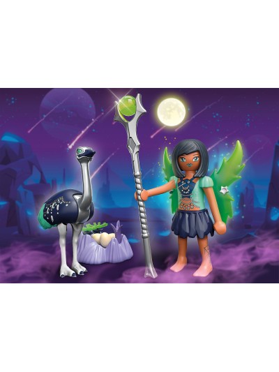 Playmobil ayuma crystal y moon fairy con animales del alma