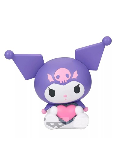 Figura banpresto sanrio sofvimates kuromi purple 14cm
