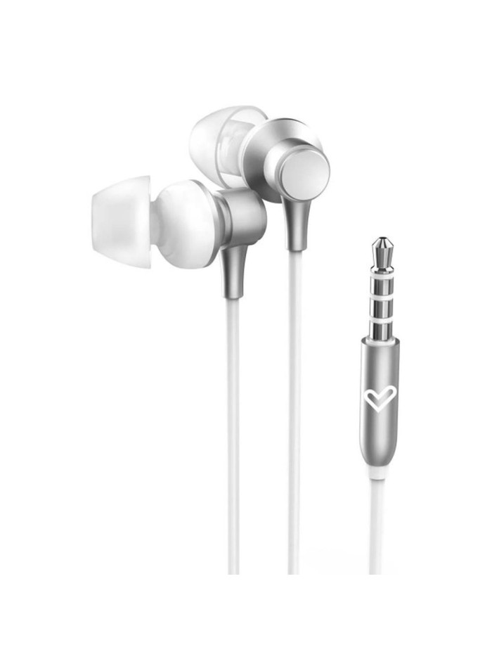 Auriculares energy sistem metallized jack 3.5mm blanco Auriculares energy sistem metallized jack 3.5mm blanco