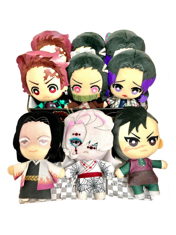 Set peluches banpresto kimetsu no yaiba demon slayer 9 unidades edicion exclusiva Set peluches banpresto kimetsu no yaiba demon slayer 9 unidades edicion exclusiva