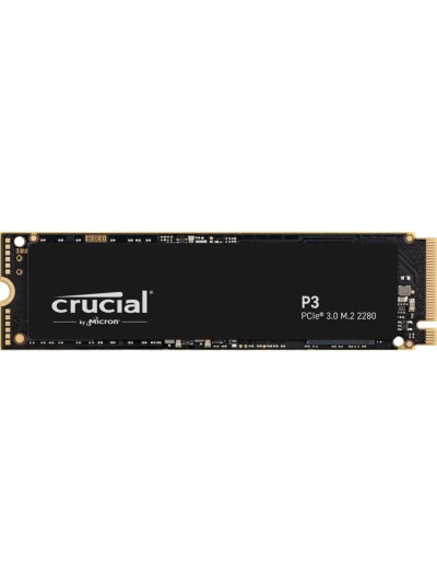 Disco duro interno solido ssd crucial p3 500gb m2 nvme