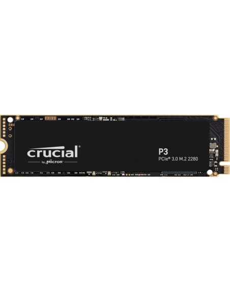 Disco duro interno solido ssd crucial p3 500gb m2 nvme