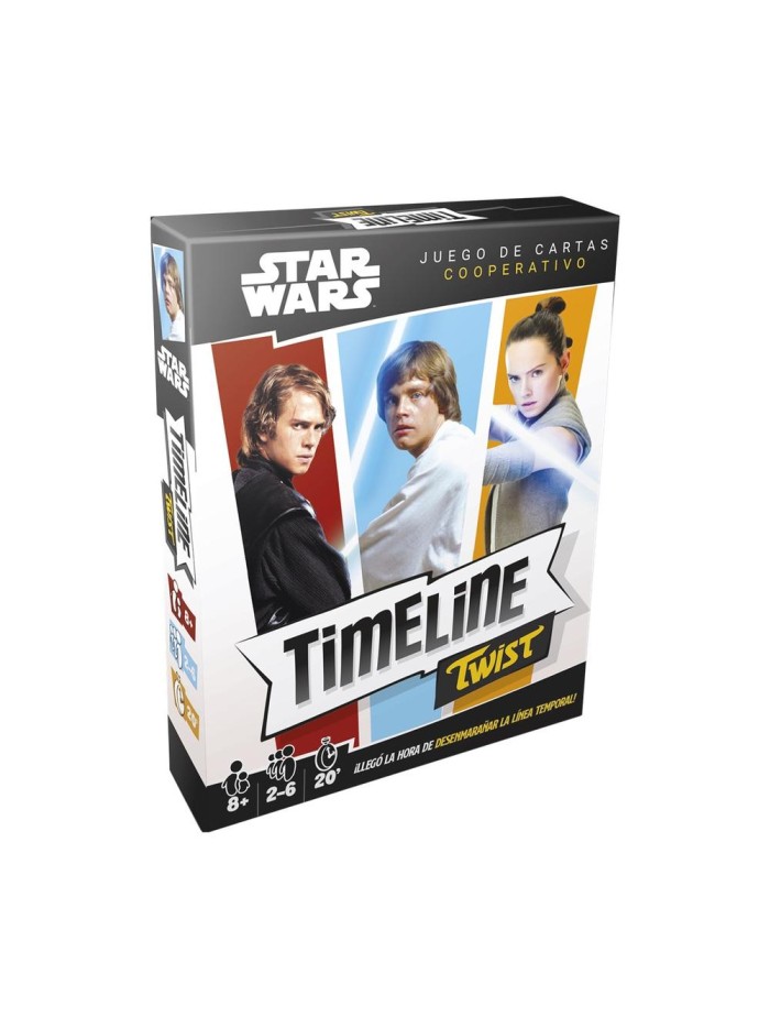 Juego de mesa timeline twist star wars edad recomendada 7 años Juego de mesa timeline twist star wars edad recomendada 7 años