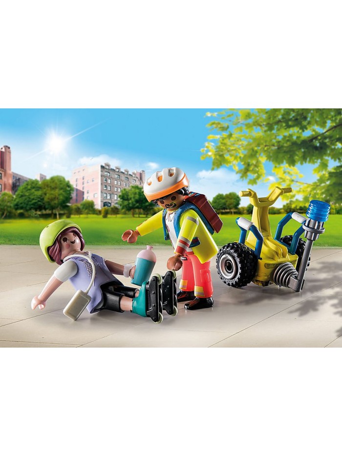 Playmobil starter pack rescate con balance racer Playmobil starter pack rescate con balance racer