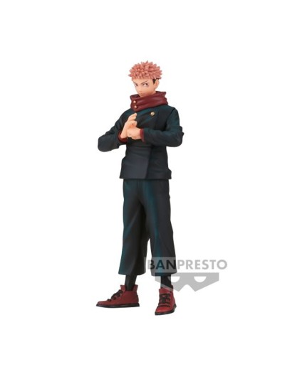 Figura banpresto jujutsu kaisen jukon no kata yuji itadori 16cm