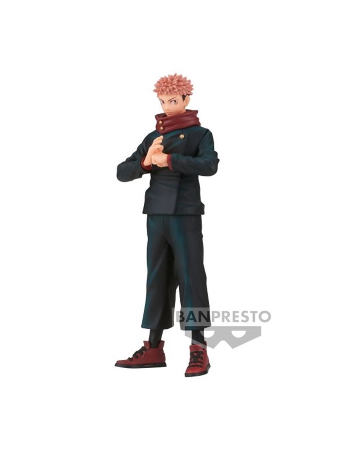 Figura banpresto jujutsu kaisen jukon no kata yuji itadori 16cm Figura banpresto jujutsu kaisen jukon no kata yuji itadori 16cm
