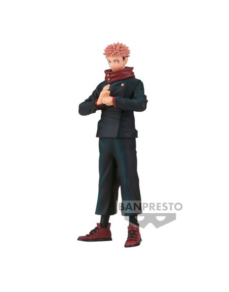 Figura banpresto jujutsu kaisen jukon no kata yuji itadori 16cm