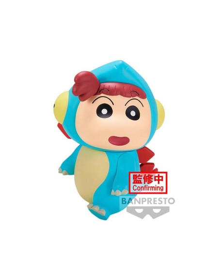 Figura banpresto: shin chan crayon dino stegosaurus nene chan