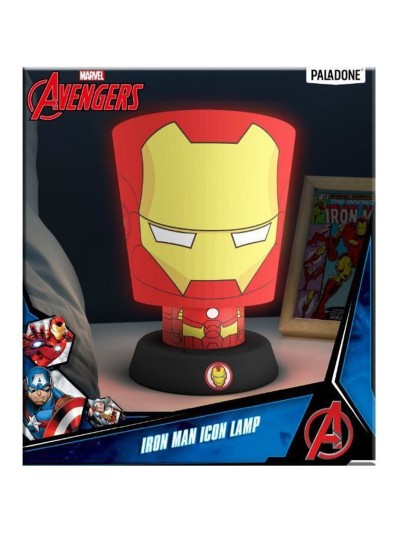 Lampara paladone marvel avegers iron man 28 cm