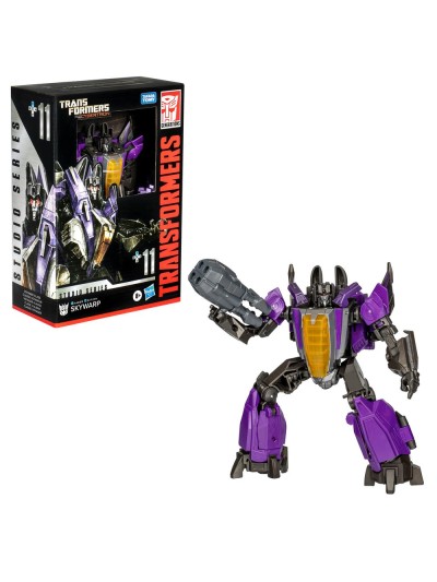 Figura hasbro transformers cybertron skywarp studio series gamer edition