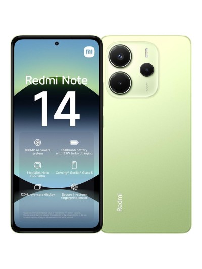 Movil xiaomi redmi note 14 6 - 128gb verde