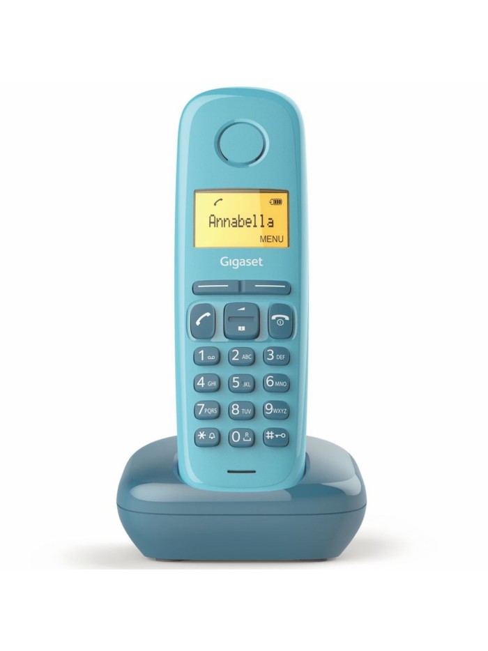Telefono fijo inalambrico gigaset a170 azul 50 numeros agenda - 10 tonos Telefono fijo inalambrico gigaset a170 azul 50 numeros agenda - 10 tonos