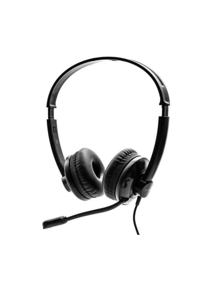 Auriculares nilox microfono control volumen negro alambrico usb Auriculares nilox microfono control volumen negro alambrico usb