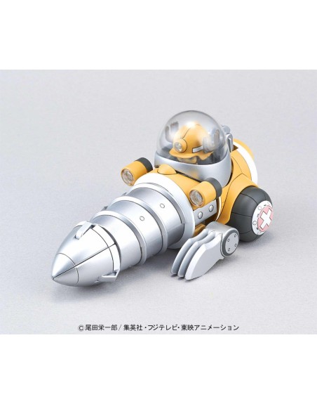 Figura bandai hobby one piece model kit chopper drill con chopper robot 4 chopper robo series