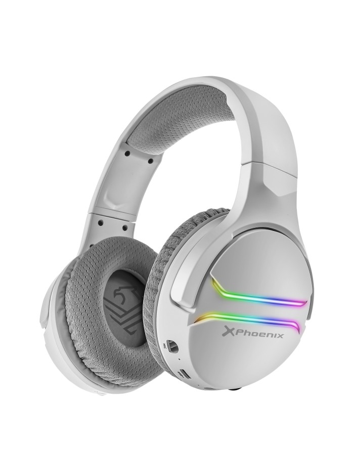 Auriculares inalámbricos gaming echo 7.1 blancos Auriculares inalámbricos gaming echo 7.1 blancos
