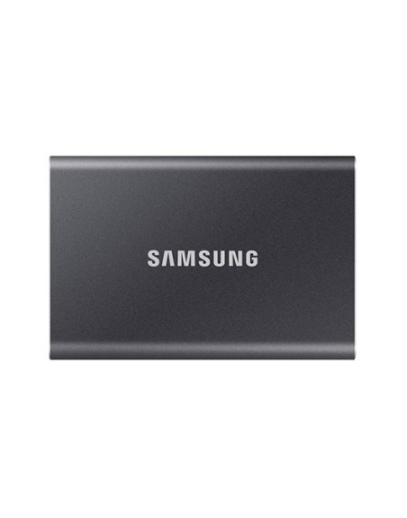 Disco duro externo ssd samsung 2tb pssd t7 nvme externo gris usb - c