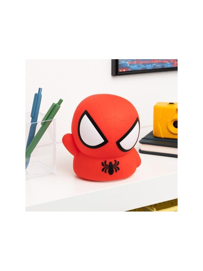 Lámpara de silicona 3d paladone marvel spiderman Lámpara de silicona 3d paladone marvel spiderman