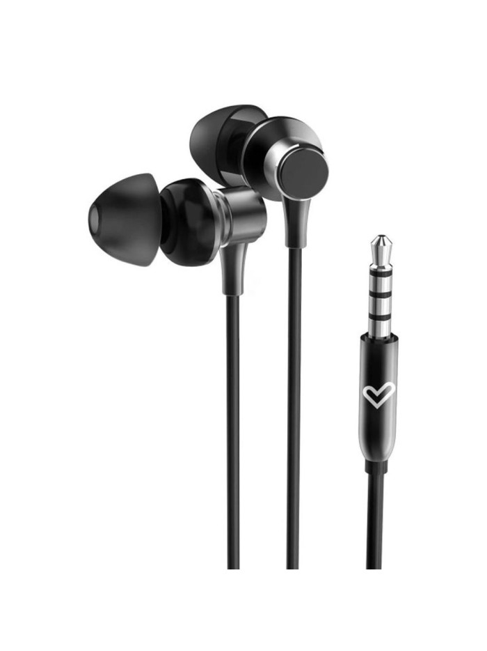 Auriculares energy sistem metallized jack 3.5mm negro Auriculares energy sistem metallized jack 3.5mm negro