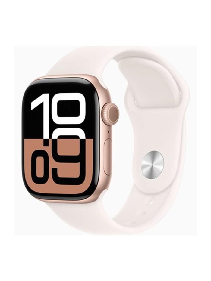Smartwatch apple watch series 10 gps 42mm rose gold case light blush sport band m - l Smartwatch apple watch series 10 gps 42mm rose gold case light blush sport band m - l