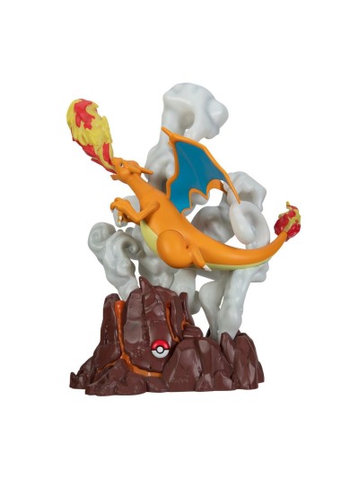 Figura pokemon efecto luz charizard deluxe