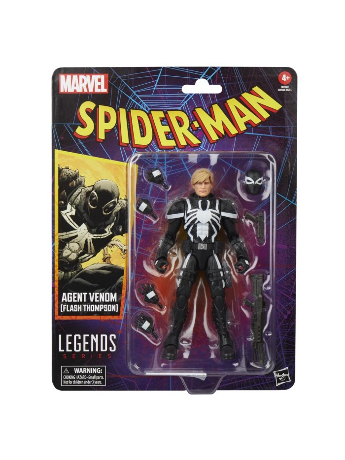 Figura hasbro marvel legends series spider - man agent venom (flash thompson) Figura hasbro marvel legends series spider - man agent venom (flash thompson)