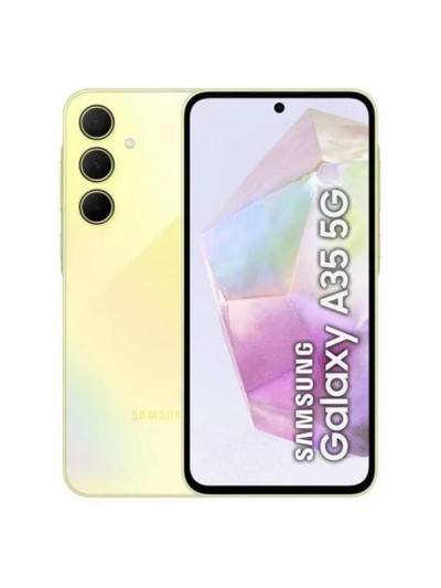Telefono movil smartphone movil samsung galaxy a35 5g 6gb - 128gb - 6.6 pulgadas - amarillo