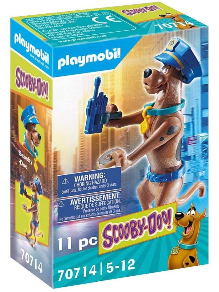 Playmobil scooby - doo! figura coleccionable policia Playmobil scooby - doo! figura coleccionable policia