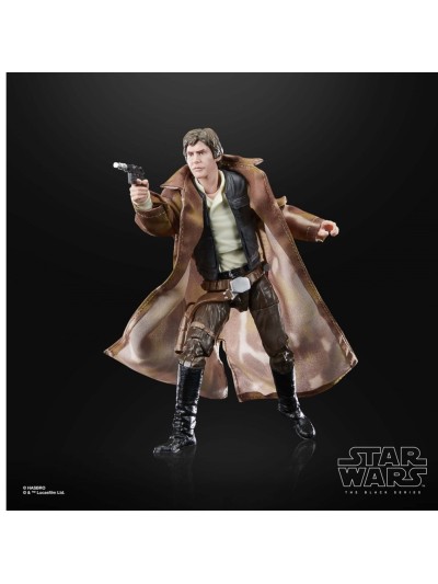 Figura hasbro the black series star wars - han solo (endor)