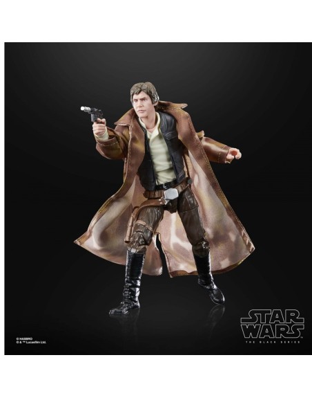 Figura hasbro the black series star wars - han solo (endor)