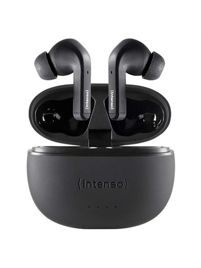 Auriculares bluetooth intenso buds t300a tws con anc negro inalambrico