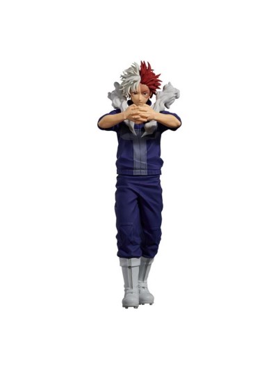 Figura banpresto my hero academia the amazing heroes dx shoto todoroki 21cm
