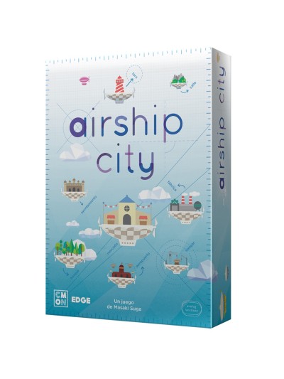 Juego de mesa airship city pegi 14