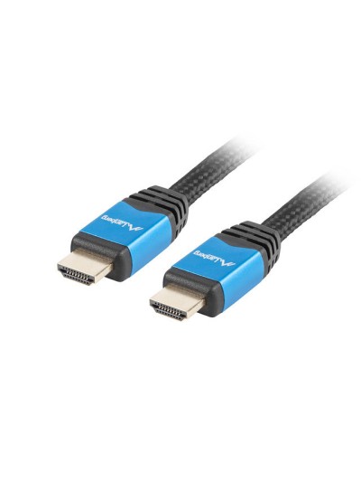 Cable hdmi lanberg macho - macho v2.0 cu 4k premium 1m negro