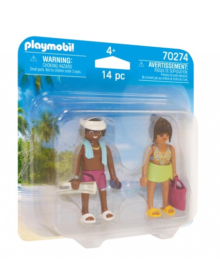 Playmobil figuras pareja de vacaciones