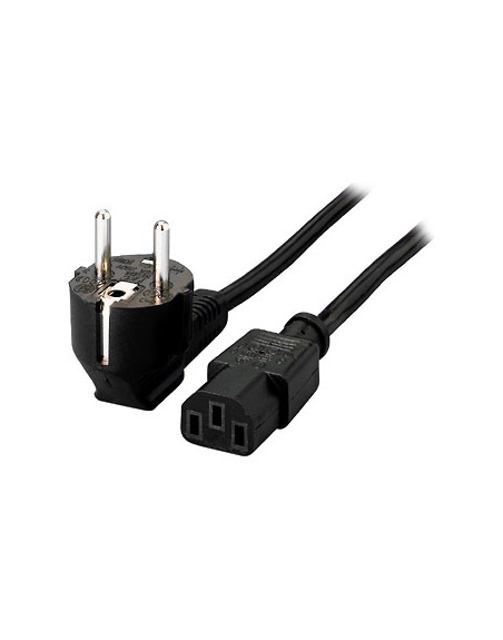 Cable alimentacion equip c13 a schuko 1.8m