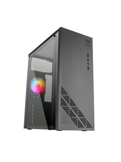 Caja ordenador mars gaming mc100 atx usb 3.0 1 x 90mm frgb negro