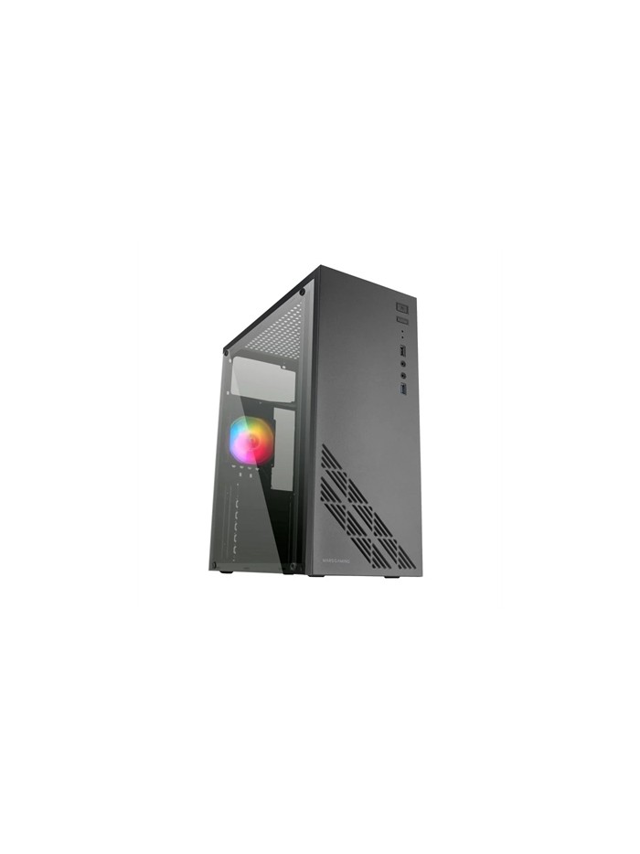 Caja ordenador mars gaming mc100 atx usb 3.0 1 x 90mm frgb negro Caja ordenador mars gaming mc100 atx usb 3.0 1 x 90mm frgb negro