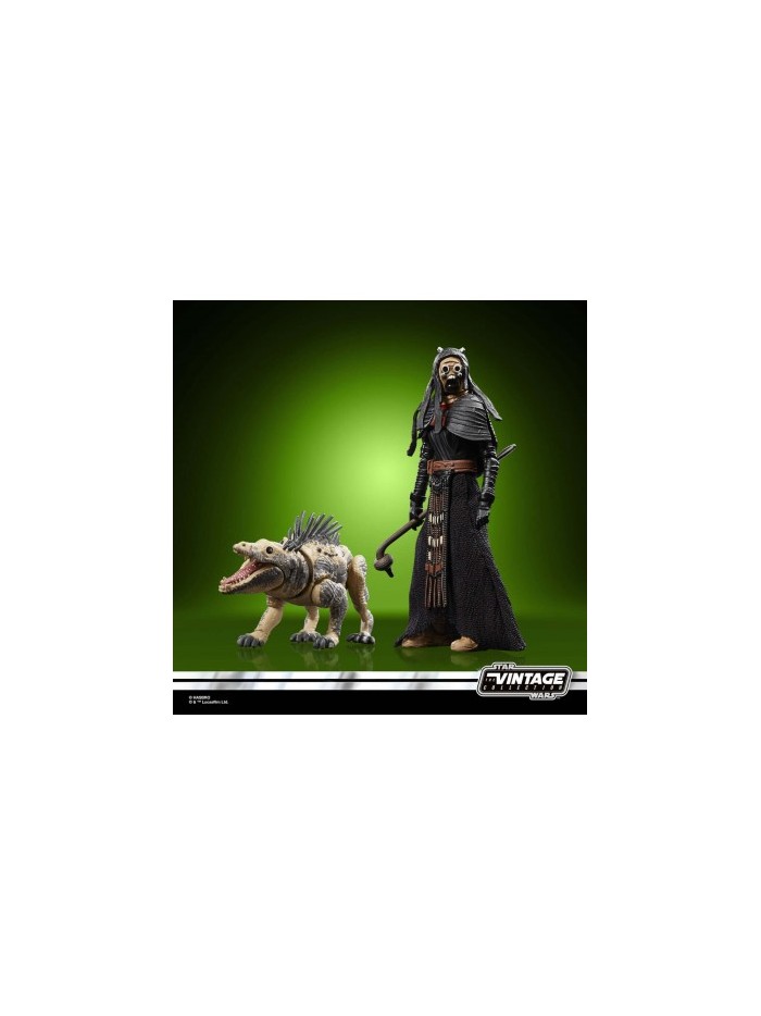 Figura hasbro star wars coleccion vintage - tusken & massiff Figura hasbro star wars coleccion vintage - tusken & massiff